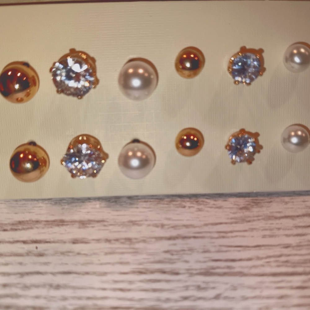Stud earrings